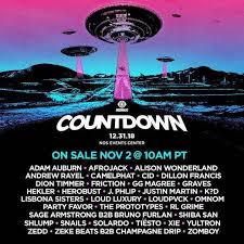 Earthlings Of The Galaxy Rejoice For Countdown Nye Today Insomniac Announced The Artist Lineup For Countdown Ny New Year S Eve Celebrations Countdown Lineup