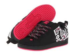 Black And Pink Womens Dc Shoes Pin On Wants