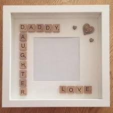 50th Birthday Gift Ideas For Dad From Daughter Home Dzine Craft Ideas Easy Diy Gift Ideas For Dad Scrabble Art Frame Father S Day Diy Scrabble Art