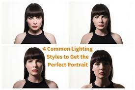 4 Common Portrait Lighting Styles Portrait Lighting Lighting Pattern Fashion Lighting