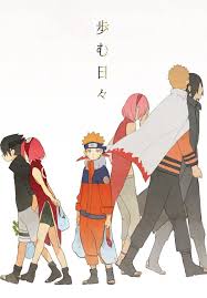 Naruto Sasuke Sakura Team 7 Shoujo Manga Anime