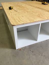 Ikea Kallax Queen Storage Bed Ikea Hackers Ikea Storage Bed Queen Bed Frame Diy Bed Frame With Storage