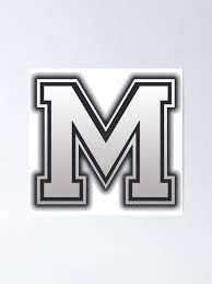 M letter design with vector graphic. Buchstabe M Design Poster Von Tonydew Redbubble