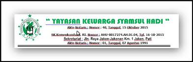Kop surat atau kepala surat merupakan format baku yang digunakan sebagai penanda otentik contoh kop surat resmi dan tidak resmi. Cara Membuat Kop Surat Yayasan Contoh Kop Surat