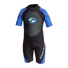 Deep See 2mm Kids Shorty Wetsuit