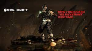 Cada personaje de mortal kombat x tiene un disfraz alternativo. Mortal Kombat X How I Unlocked Liu Kang S Revenant Costume Youtube