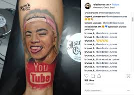 Um fã do youtuber whindersson nunes (foto), identificado como rafael xavier, resolveu fazer uma tatuagem de seu ídolo na perna. Fa De Whindersson Nunes Faz Tatuagem Para Homenagear O Comediante Terra Fm