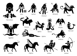 Then… the barrow was filled with a horrible stench; Ancient Norse Mythology Gods And Goddesses Characters Icon Set Stock Vector Illustration Of Icon Fantasy 116507607
