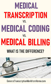 Medical Transcription Vs Medical Coding Vs Medical Billing Work From Home Jobs Online Jobs Side Hustles Medical Transcription Editor Medical Transcription Medical Coding Medical Billing