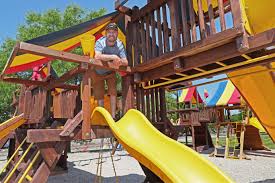 Since 1975, woodplay has built a reputation for quality outdoor backyard swingsets and playsets. Backyard Playset Sales Boom As Parents Keep Kids Busy During Pandemic