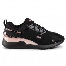 Check out the latest puma sneakers at journeys! Sneakers Puma Muse X 2 Metallic Wn S 370838 01 Puma Black Rose Gold Sneakers Halbschuhe Damenschuhe Eschuhe De