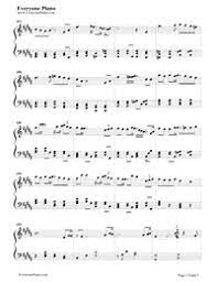 Yuki No Hana Free Piano Sheet Music Piano Chords