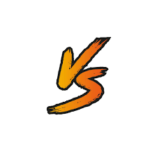 Vs Versus Letter Logo Battle Letter Logo Game Logo Design Game Logo