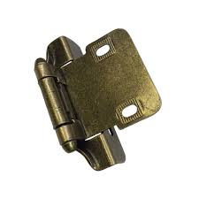 Check spelling or type a new query. Richelieu Bp2051mae Antique Brass 1 4 Inch Partial Overlay Wrap Around Cabinet Door Hinge With Self Close Function And Adjustable Mount Pair Pullsdirect Com