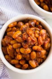 Sour cream, crushed tomatoes, onion, spice, black beans. The Best Vegan Baked Beans Nora Cooks