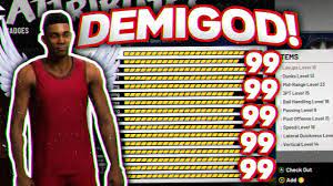Nba 2k19 Best Demigod Player Build Most Overpowered Player In Nba 2k19 Youtube