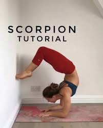 Yoga On Instagram Find It Useful For Those Who Are Scared Of Doing Scorpion Pose We Can Make Good Use Of The Scorpion Pose Scorpion Pose Yoga Yoga Teacher
