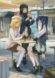 Pin By Băng Băng On Group Anime Sisters Friend Anime Anime Best Friends