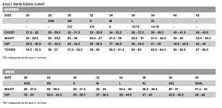 Tyr Swimsuit Size Chart Buy Clothes Shoes Online