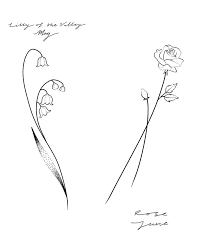 Birth Flower Flash January Snowdrop February Violet March Daffodil April Sweetpea May Lilly Of Birth Flower Tattoos Birth Flowers Gladiolus Tattoo