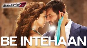 Be Intehaan Race 2 I Saif Ali Khan Deepika Padukone Atif Aslam Sunidhi Pritam Songs Bollywood Music Hindi Bollywood Songs