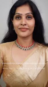 Premium Ad green stone with pavalam😍😍 price:1550+$,  #manishabridaljewellery #manishabridalavenue #immitationjewellery  #premiumquality #explorepage #antiquejewelry