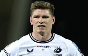 Who is Owen Farrell's wife Georgie and does he have any children with her? 