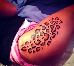 Check spelling or type a new query. Cheetah Print On Thigh Tattoo Idea