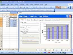 Excel Basics 3 Chart Wizard