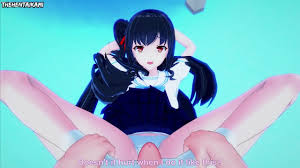 Nagisa Natsunagi from The Detective Is Already Dead Gives You A Footjob  Hentai POV