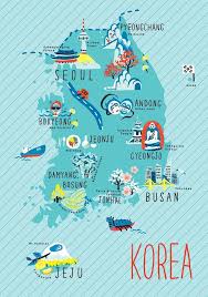 Names written in korean, transliteration in korean letters, korean alphabet. Pin By Lfatih On Travel Illustrated Map Korea Map Korea