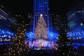 Rockefeller Center Tree 2021 Photos It Ain T Christmas Season Until The 2021 Rockefeller Center Christmas Tree Has Been Lit Gothamist