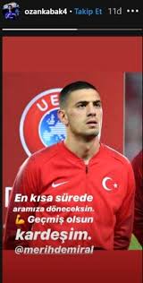 Professional football player at juventus fc and turkish national team. Futbol Dunyasindan Merih E Gecmis Olsun Dilekleri Haberler Spor