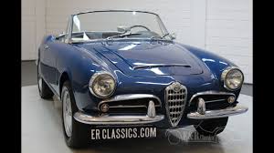 Découvrez les modèles alfa romeo, nos promotions, notre réseau et nos services. Alfa Romeo Giulia 1600 Spider 1963 Video Www Erclassics Com Youtube