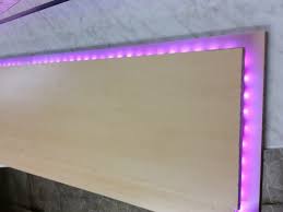 Ein sonderfall stellt das selber gebaute kopfteil eines wasserbetts dar. Bett Kopfteil Selber Bauen Mit Kunstleder Und Led Beleuchtung