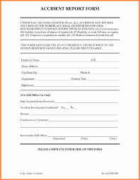 Workplace Incident Report Form Template Free Lovely 4 Accident Incident Report Form Template Incident Report Form Progress Report Template Progress Report
