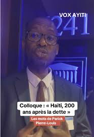 L'essayiste-militant Patrick Pierre-Louis donne son avis sur le Colloq...