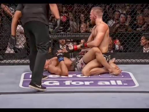 McGregor vs Holloway action from 2013