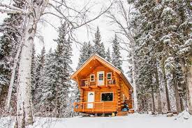 Cabins are an iconic symbol of warmth and beauty in interior alaska and offer a peaceful getaway to enjoy the midnight sun or gaze at the aurora borealis. Cozy Alaskan Log Cabin Cabins For Rent In Fairbanks Alaska United States