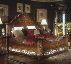 Aico Amini Innovation Excelsior King Size Headboard Footboard Mansion Bed Barrow Fine Furniture Head King Bedroom Sets Luxurious Bedrooms Mansion Bedroom