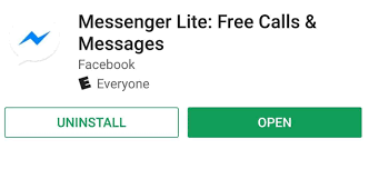 It loads fast, runs efficiently and uses less mobile data. Users Can T Install Facebook Messenger App Via Google Play Store Fix