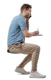 One of many great free stock photos from pexels. Man Sitting At A Table And Writing Vishopper
