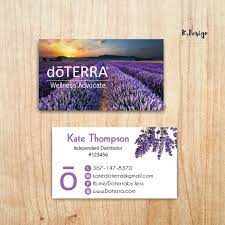 It is essential to provide potential business partners and customers with business cards that give people a way to contact the business with any questions or. Doterra Business Cards Essential Oil Card By Digitalart On Zibbet