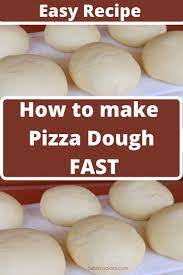 Pizza Dough In 10 Minutes Kitchenaid Mixer Magic 5 Star Cookies Recipe Pizza Dough Recipes Pizza Recipes Dough