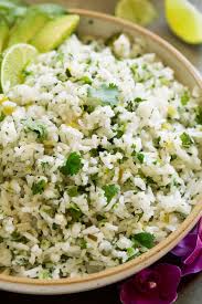 Add to a blender along with 2 tablespoons lime juice and 1 garlic clove. Cilantro Lime Rice Recipe Cooking Classy