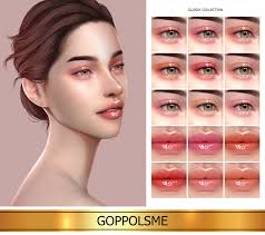 Gpme Gold Glossy Collection Download At Goppolsme Patreon No Ad Access To Exclusive Goppolsme Patreon Only Hq Mod Compati Sims 4 Sims The Sims 4 Skin