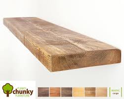 rustic floating shelves solid wood wall shelf 22 5cm deep x 5cm thick funky chunky furniture shelving 9x2 zwevende plank planken muur zwevende planken keuken