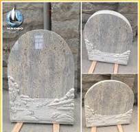 Direct Sale Kashmir White Granite Sculpture Headstone with Unique Design  Tombstone Custom Granite High Quality Upright Gravestone from China - ...