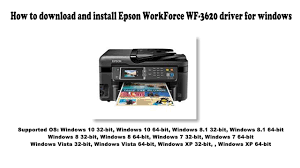 Use the windows search bar to search and open the 'epson software updater' program. How To Download And Install Epson Workforce Wf 3620 Driver Windows 10 8 1 8 7 Vista Xp Youtube