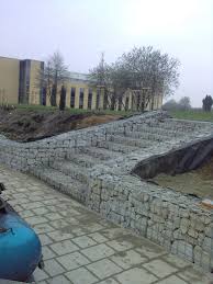 Ornamental Walls Gabion Benches Jarosz Converters Landscaping Retaining Walls Gabion Wall Design Gabion Wall